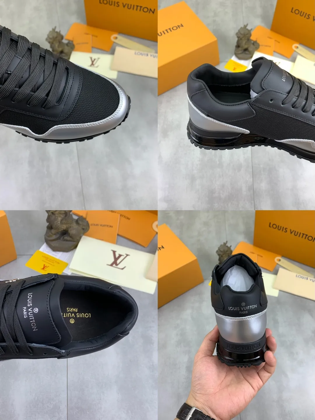 Men's men's shoes 💰P680 new style 💶[LOUIS VUITTON] (original order) new style 🍀LV Louis Vuitton * - top version of LV classic trendy shoes! Made of imported original cowhide and water-dyed cowhide lining. The latest original wear-resistant rubber combination outsole! High quality products! Multiple colors available, code number: 38-44 (45 46 customized)